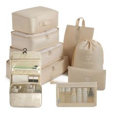 優惠出清【BAG-9PCS】旅行收納9件組