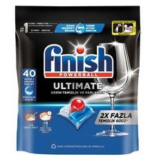 FINISH【FINISH-ULTIMATE-1】量子極淨洗碗凝球全效合一洗碗塊洗滌球洗碗錠1包組共