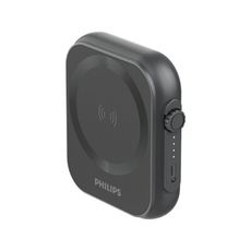 飛利浦【DLP2556Q】黑金剛三合一磁吸行動電源(7-11商品卡200元)
