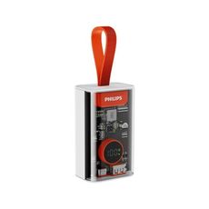 飛利浦【DLP5715CW】行動電源透明款白色DLP5715C行動電源(7-11商品卡100元)