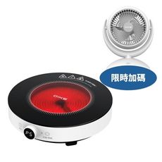 DIKE【HKE610WT-COOL】黑晶溫控電陶爐HKE610WT電磁爐