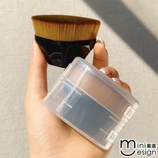 【Mini嚴選】細緻軟毛粉底刷 彩妝刷 化妝刷 黑色 CN0193