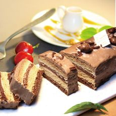 【捷克媽媽手工蜂蜜蛋糕】古典黑巧蜂蜜千層蛋糕