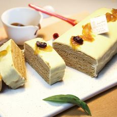 【捷克媽媽手工蜂蜜蛋糕】柚香柑橘蜂蜜千層蛋糕