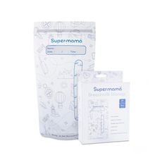 Supermama 3D立體儲乳袋(一盒30入) 站立式設計  300ml 大容量