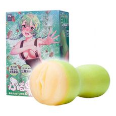 【獨愛情趣精品】半熟女孩雙重結構包覆快感噴射撒精男用自慰套(半熟)非貫通男性手淫射精自慰器