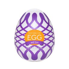 【獨愛情趣精品】【加贈潤滑】日本TENGA 奇趣蛋自慰蛋 EGG-W03織網挺趣蛋