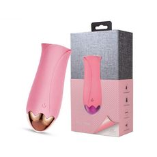 【獨愛情趣精品】玫瑰花10頻震動無線遙控電動按摩器 吸吮舌舔女用自慰器 成人情趣用品
