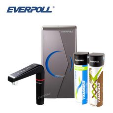 EVERPOLL EVB-298-E廚下型雙溫UV觸控飲水機 搭DCP-3000加強除垢全效淨水組