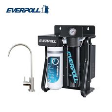 EVERPOLL RO-900直出式極淨純水設備(RO900) 搭配AE120不鏽鋼淨水龍頭