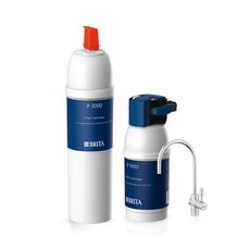 德國 BRITA mypure P1硬水軟化櫥下型濾水系統加購P3000濾芯 共2芯