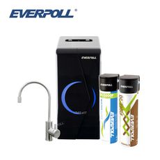 EVERPOLL EP-168廚下型冷熱雙溫無壓飲水機搭配DCP-3000守護升級全效能除垢淨水器