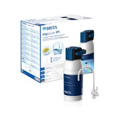 德國BRITA mypure P1櫥下硬水軟化型濾水系統 新一代智慧型LED濾芯顯示器