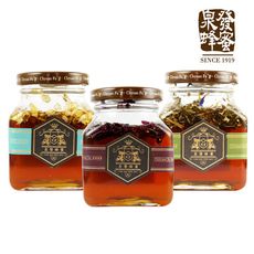 百年老店泉發蜂蜜 玫瑰/茉莉/蘋果花蜂蜜醬250g