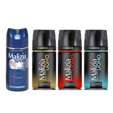 Malizia 男仕體香噴霧150ml/入(義大利原裝進口)