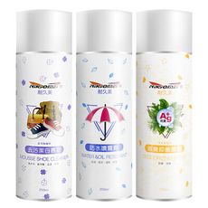 JoyLife嚴選 去污潔白慕斯+鞋包防水噴霧+防霉除臭噴霧(3入組)