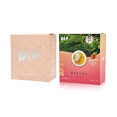 丟丟妹Diu+ 玫瑰孅孅飲14包/盒+丟丟茶8包/盒(鳳梨酵素茶/藤黃果洛神茶/大麥薄荷茶)