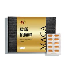 猛瑪 頂巔峰MACA瑪卡膠囊600mg(30顆/盒)