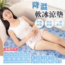 【升級注水款！30x40】 軟冰涼墊 汽車坐墊 寵物涼墊 涼感床墊 沙發墊 冷凝墊 涼墊 涼感 坐墊