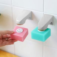 【磁吸瀝水！免釘免鑽】磁吸式肥皂架 磁鐵香皂架 磁性肥皂架 肥皂瀝水架 壁掛肥皂架 吸皂器 肥皂盒