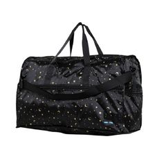 【HAPI+TAS】摺疊旅行袋 H0004(大) 星空黑｜趣買購物