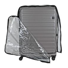 【LOJEL CUBO】30吋上掀式行李箱透明保護套 CROWN｜趣買購物