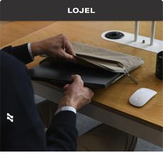 【LOJEL】SEMO防潑水電腦內膽包14/16吋