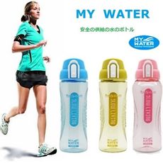 my water慢活彈蓋運動水壺700ml