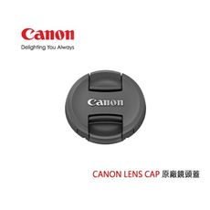 CANON LENS CAP 原廠鏡頭蓋 前蓋中捏設計，即使同時使用遮光罩