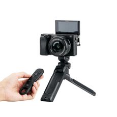 JJC TP-S1 桌上型無線遙控垂直握把三腳架for Sony GP-VPT2BT