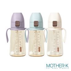 韓國MOTHER-K 精粹極簡PPSU彈蓋即飲吸管杯300ml