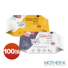 韓國MOTHER-K 自然純淨嬰幼兒濕紙巾-基本款100抽