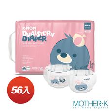 韓國MOTHER-K  頂級超薄瞬吸紙尿布-L(56片)
