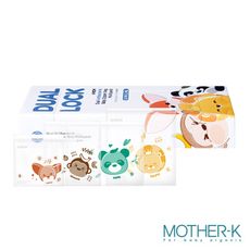 韓國MOTHER-K 銀離子雙夾鏈袋華綜合裝-(80入)
