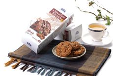 191巧克力風味風味軟餅(杏仁、葡萄) (150g/盒)