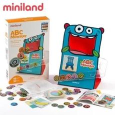 【西班牙Miniland】ABC單字怪獸遊戲