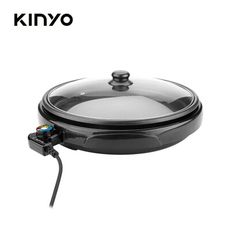 KINYO 多功能圓形BBQ無敵電烤盤BP-063 (37cm可拆式烤盤)