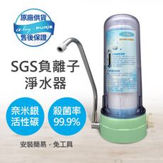 【Purie 普瑞】SGS奈米銀除菌淨化濾水器(含濾心)