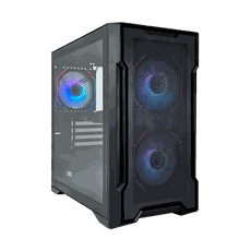 【YAMA】魔羯星1號 電腦機殼 /TYPE-C/內裝風扇*3