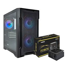 《機殼+電源》【YAMA】魔羯星1號 電腦機殼+FORCE 650W 電源供應器 組合包