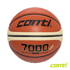 CONTI 7000型系列 國際籃球協會FIBA認證 超細纖維PU16片專利貼皮籃球 7號 6號球