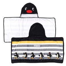 【正版授權商品】企鵝家族  保暖包巾 新生兒包巾 寶寶包巾 包巾 包毯 棉被 嬰兒被 棉被 浴袍