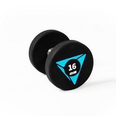 BE URD8-PU圓頭包膠啞鈴-16KG(二入組)
