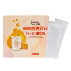 【紐歐博】檸檬酸鈣鎂鋅D+K即食粉(30包/盒)/入