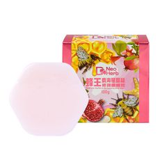 【紐歐博】蜂王漿海星蠶絲修護面膜皂(100g/顆)/入