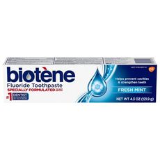 Biotene 含氟牙膏，清新薄荷原味型(4.3oz/121.9g)*1