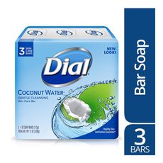 【美國 Dial 】保濕甘油香皂--椰子水(113g)*3/組