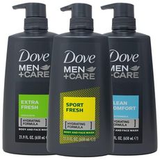 Dove 男士潔顏身體沐浴乳---3款選擇(650ml)*1