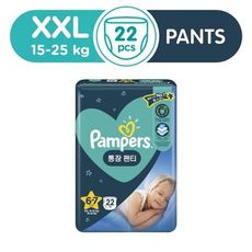 日本Pampers安睡褲(XXL15~28公斤以下)22片/包*1