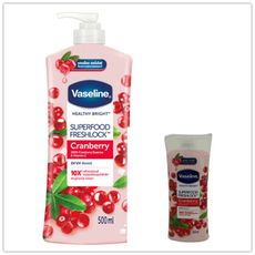 進口Vaseline健康亮白潤膚乳液-3款選擇(500ml+100ml)*1